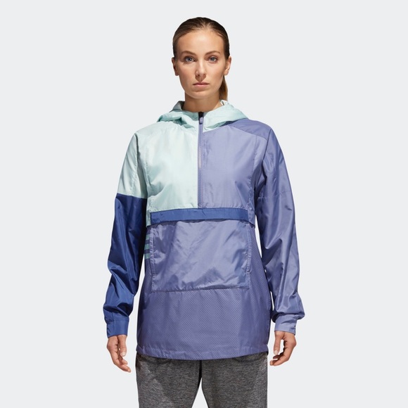 adidas id woven shell anorak jacket